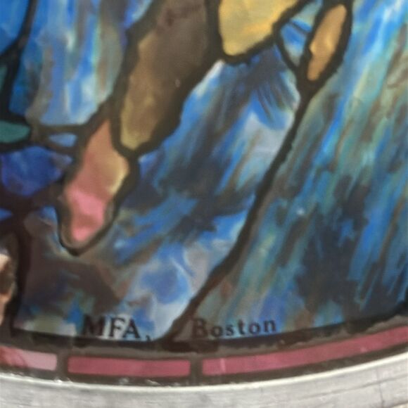 MFA, Boston Glass Water Lillies & Koi Round
Diameter Suncatcher Metal Frame - Picture 4 of 17